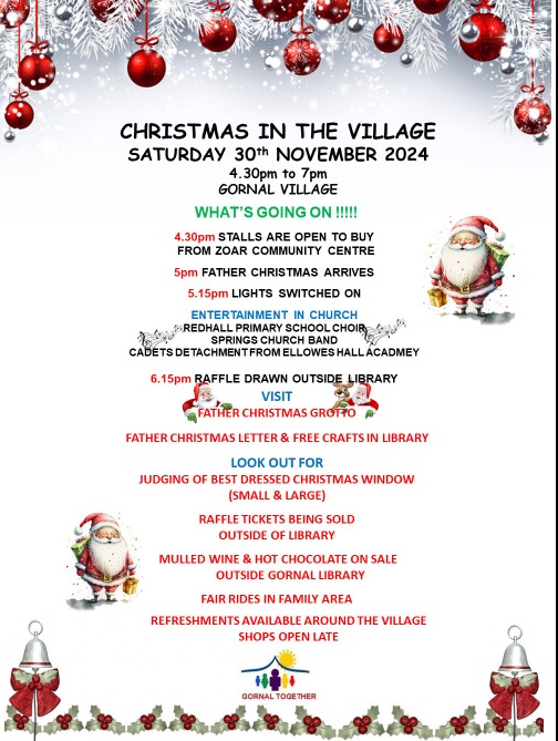 Gornal Library - Christmas in the Village